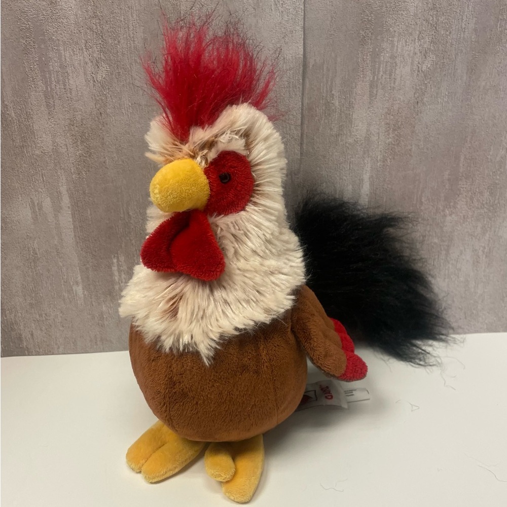 Ganz Webkinz Rockabilly Rooster 9” Plush